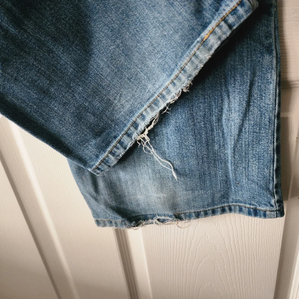 Levi's Low Loose Boot Fit  Blue Jeans